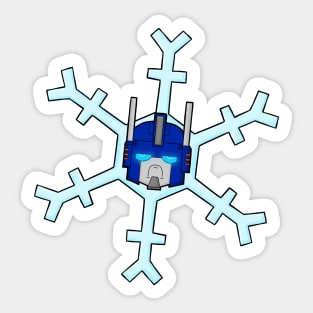 Heavily Armored Snowflake Sticker